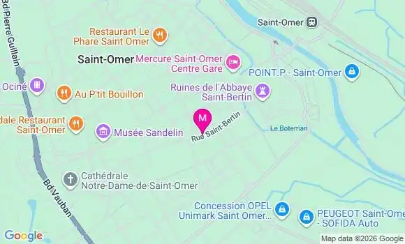 Localisation Mtre Castano Mathilde