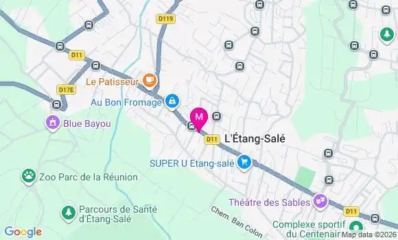 Localisation Mtre D