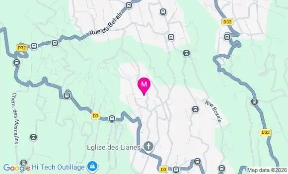 Localisation Mtre Rebhun Johanna