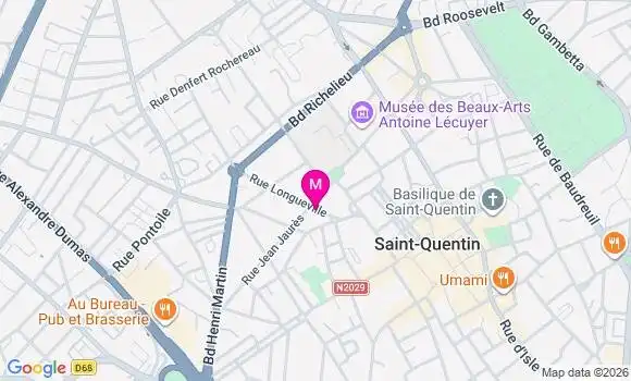 Localisation Mtre Durin Romain