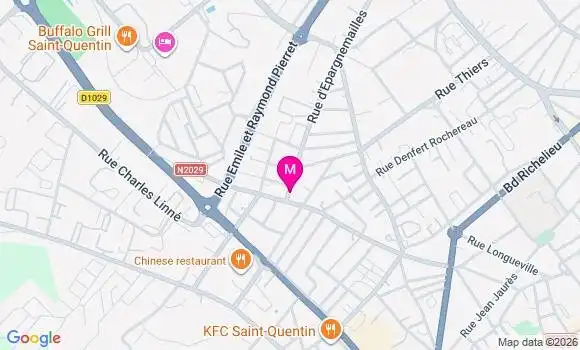 Localisation Mtre Fabing Stéphane