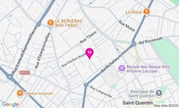 Localisation Mtre Teixeira Maryline