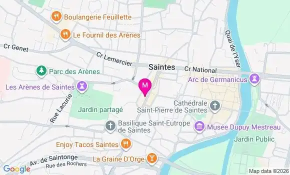 Localisation Mtre Brageot Malorie