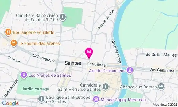 Localisation Mtre Brin Stéphanie