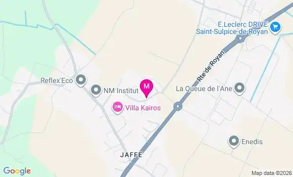 Localisation Mtre Chaleix Vanessa