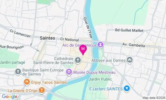 Localisation Mtre Poupard Anne Catherine