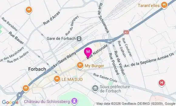 Localisation Mtre Buron Marie Anne