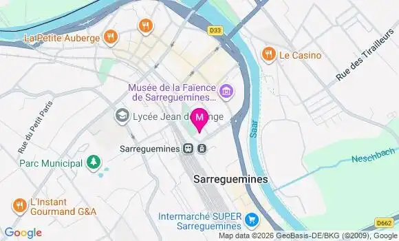 Localisation Mtre Frey Camille