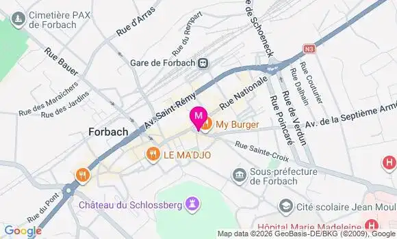 Localisation Mtre Stanislawski Marjorie