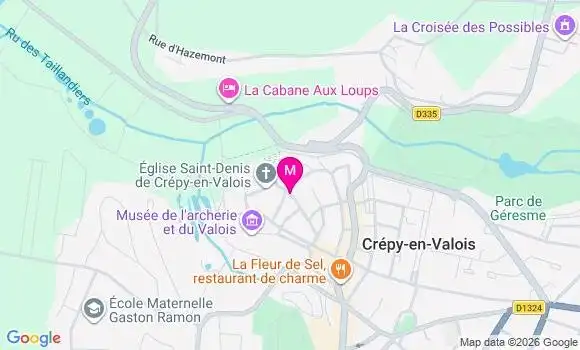 Localisation Mtre Allard Alexandre