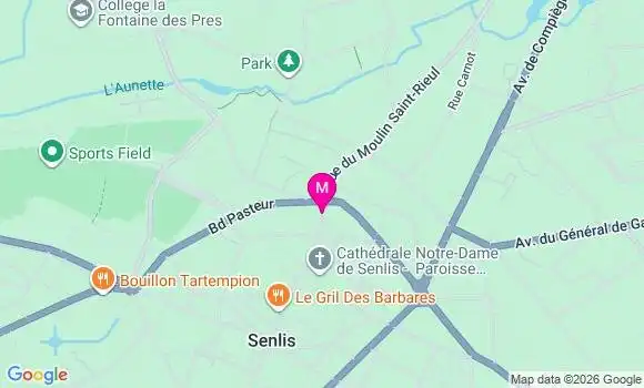Localisation Mtre Vanoutryve Delphine