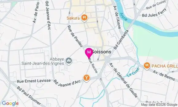 Localisation Mtre Colignon Bertin Nathalie