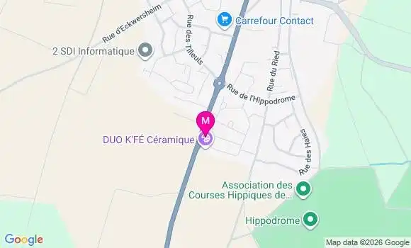 Localisation Mtre Airoldi Martin Carole