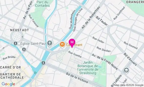 Localisation Mtre Anding Camille
