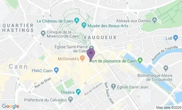 Localisation Mtre Chemla Sandrine