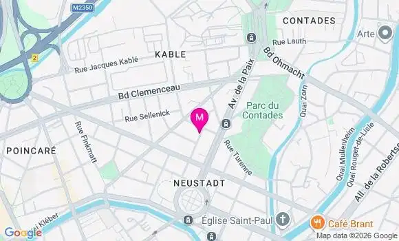 Localisation Mtre Baumeister Cindy