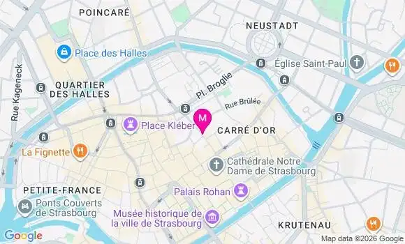 Localisation Mtre Bernard Tiffany