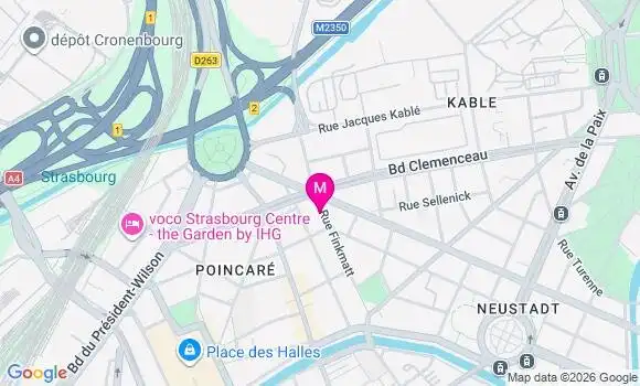 Localisation Mtre Blanchard Camille