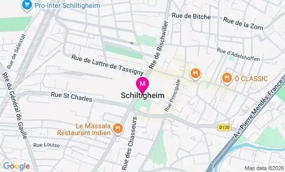 Localisation Mtre Boeglin Sandrine