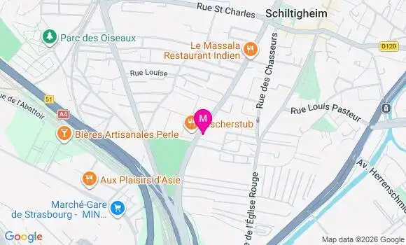Localisation Mtre Boisnard Gaspard