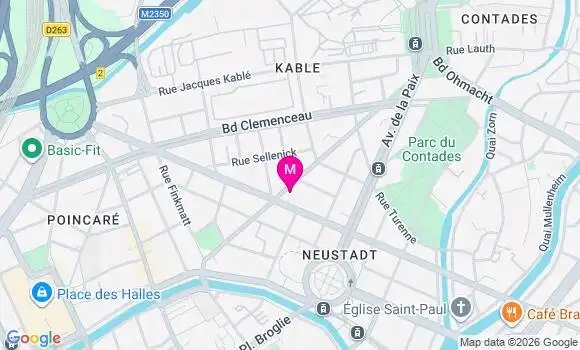 Localisation Mtre Boudot Maêva