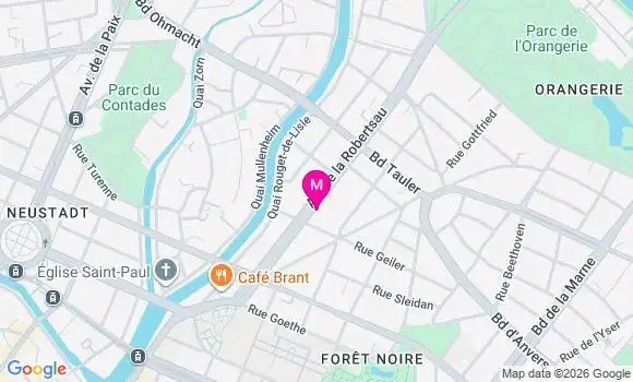 Localisation Mtre Ctorza Caroline