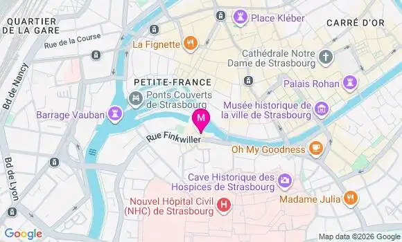 Localisation Mtre Forthoffer Clara
