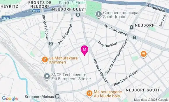 Localisation Mtre Guell Eva