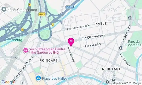 Localisation Mtre Huss Clarac Juliette