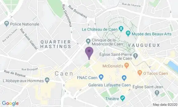 Localisation Mtre Dejardin Ghislaine