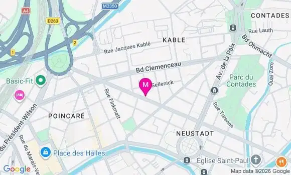 Localisation Mtre Kuentz Jean