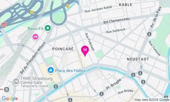Localisation Mtre Kurt Rachel