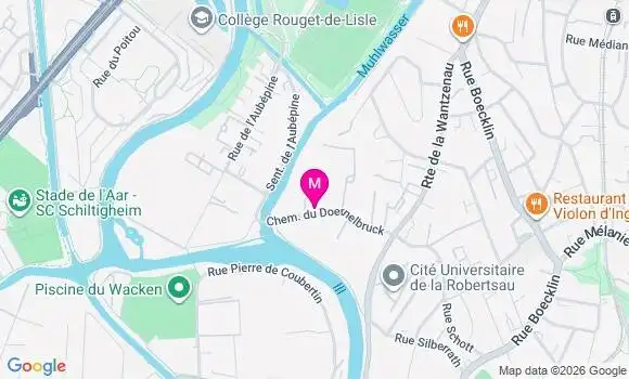 Localisation Mtre Lochert Marc