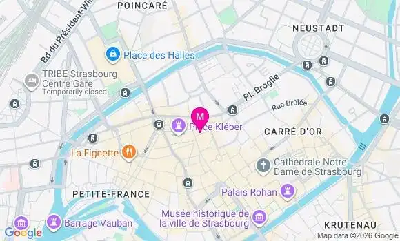 Localisation Mtre Maillard Georges Frédéric