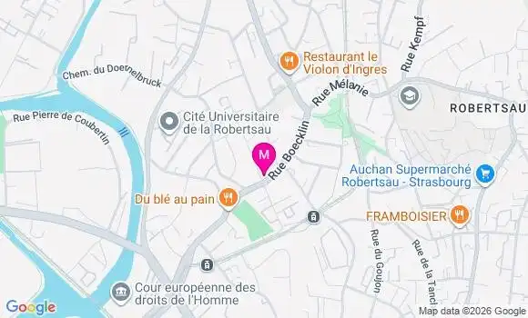 Localisation Mtre Martin Ariane
