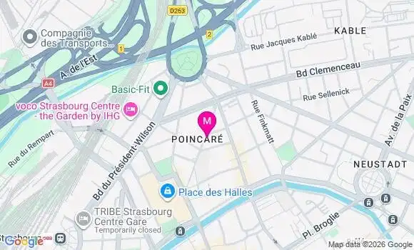 Localisation Mtre Martin Julien