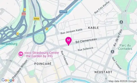 Localisation Mtre Moulinier Eva