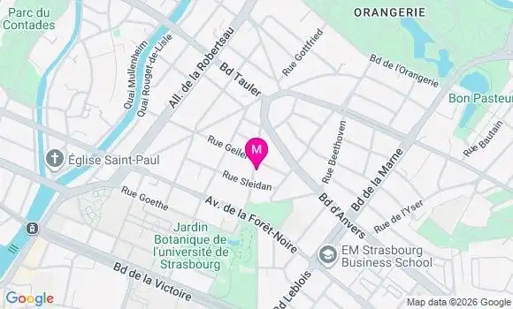 Localisation Mtre Salmon Emeline