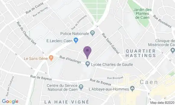 Localisation Mtre Durand Gilles