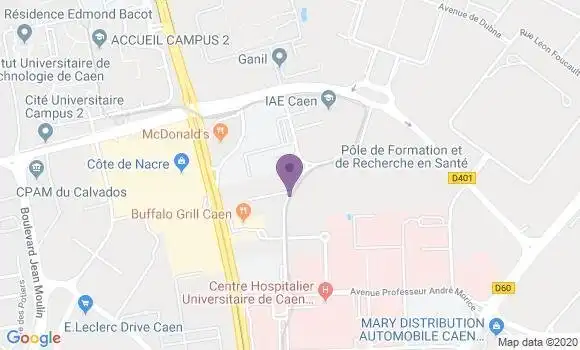 Localisation Mtre Durel Nathalie