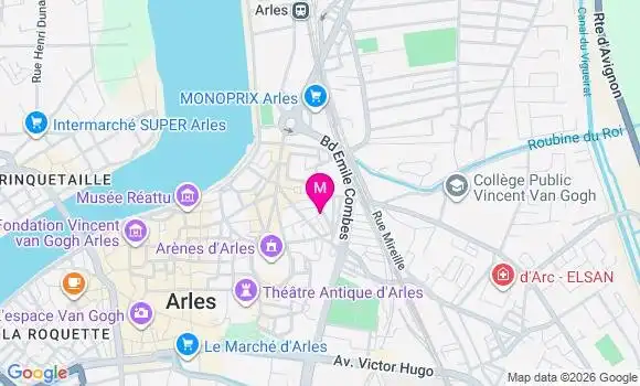 Localisation Mtre Arnout Leslie