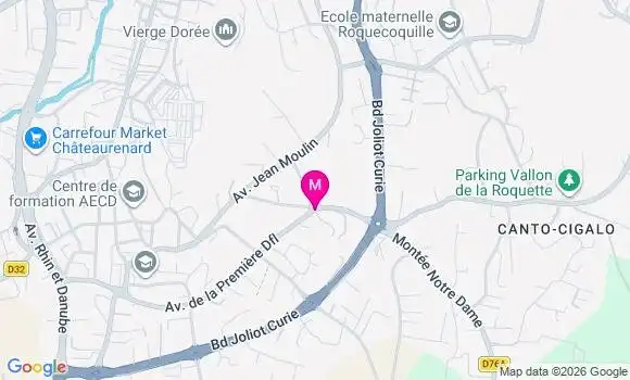Localisation Mtre Ducros Marie Constance