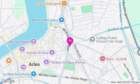 Localisation Mtre Mazet Pierre