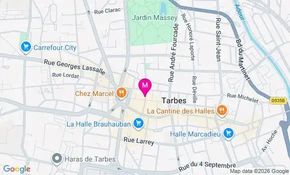 Localisation Mtre Aranda Lizzie