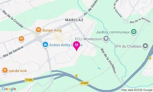 Localisation Mtre Birmele Emilie