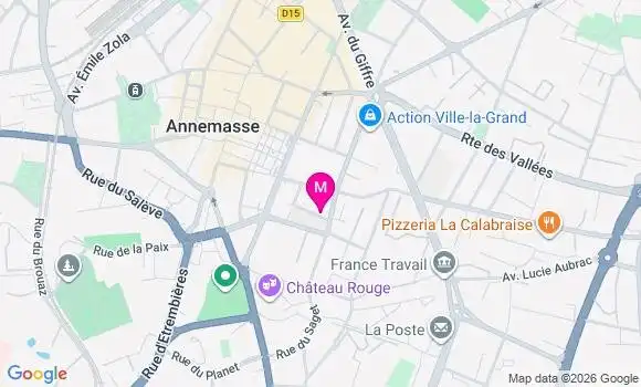 Localisation Mtre Chemin Gwendoline