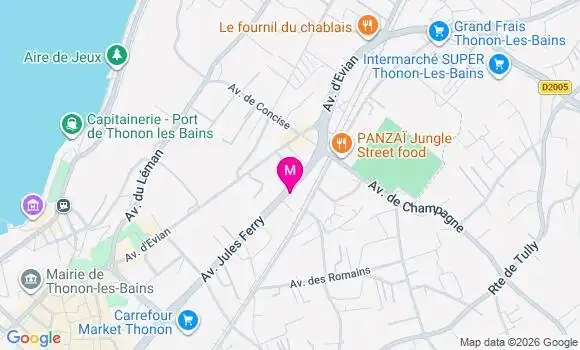 Localisation Mtre Demory Jennifer