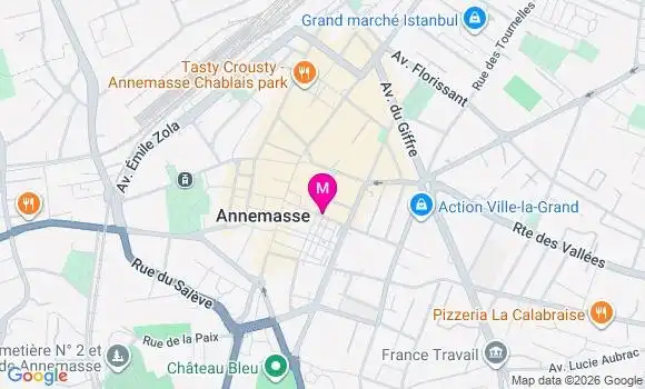 Localisation Mtre Faucher Audrey
