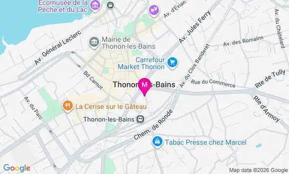 Localisation Mtre Fauchere Laureen
