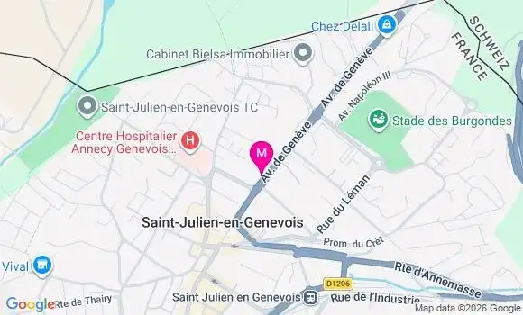 Localisation Mtre Garnier François Philippe